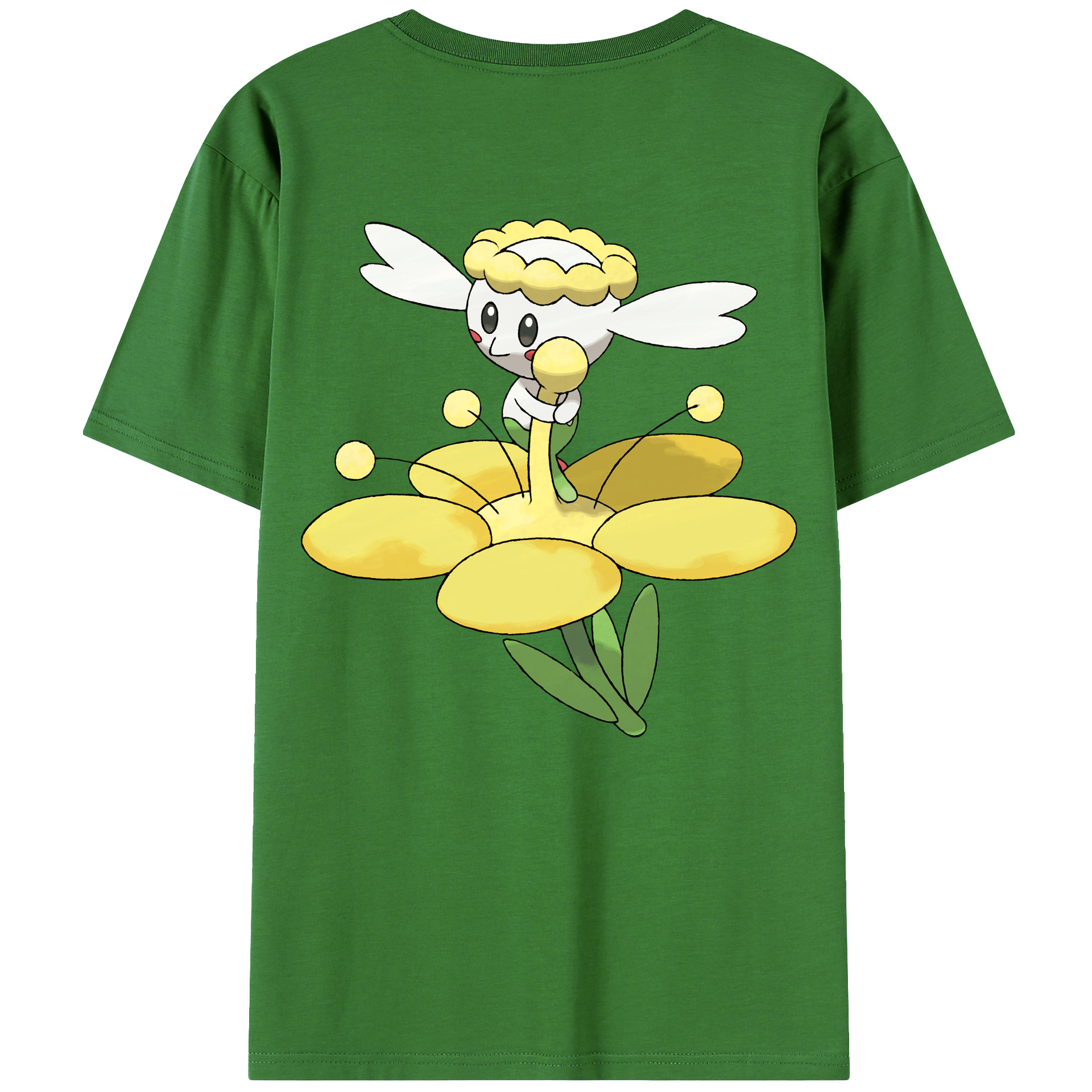 （画像用） ポケットモンスター Pokémon レディース半袖Tシャツ(バックプリント)